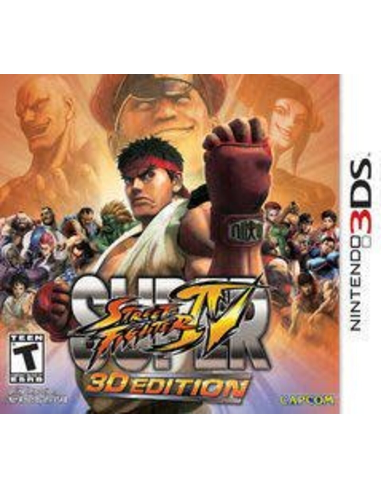 Nintendo 3DS Super Street Fighter IV 3D Edition (Used, Cart Only)