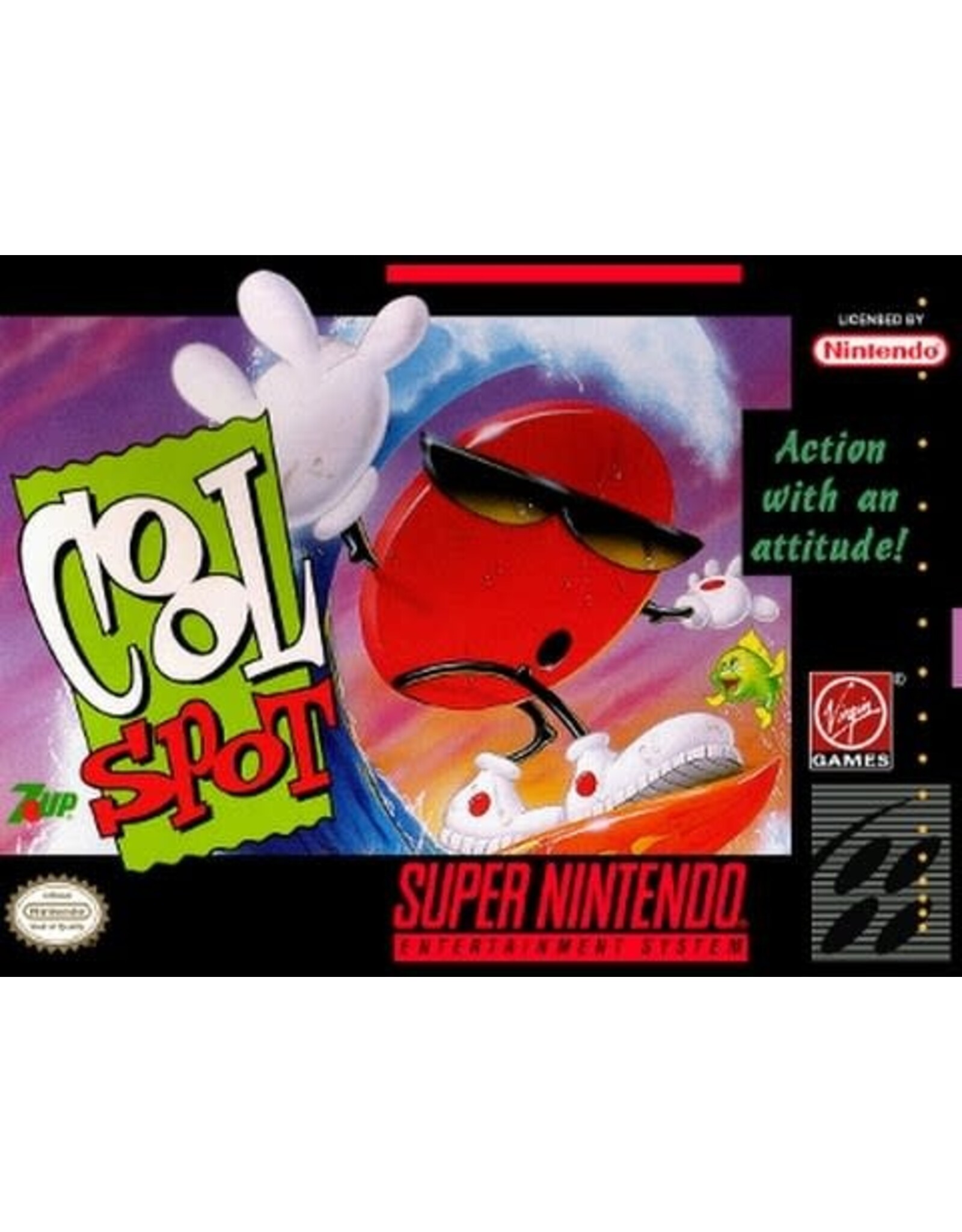 Super Nintendo Cool Spot (Used, Cart Only)