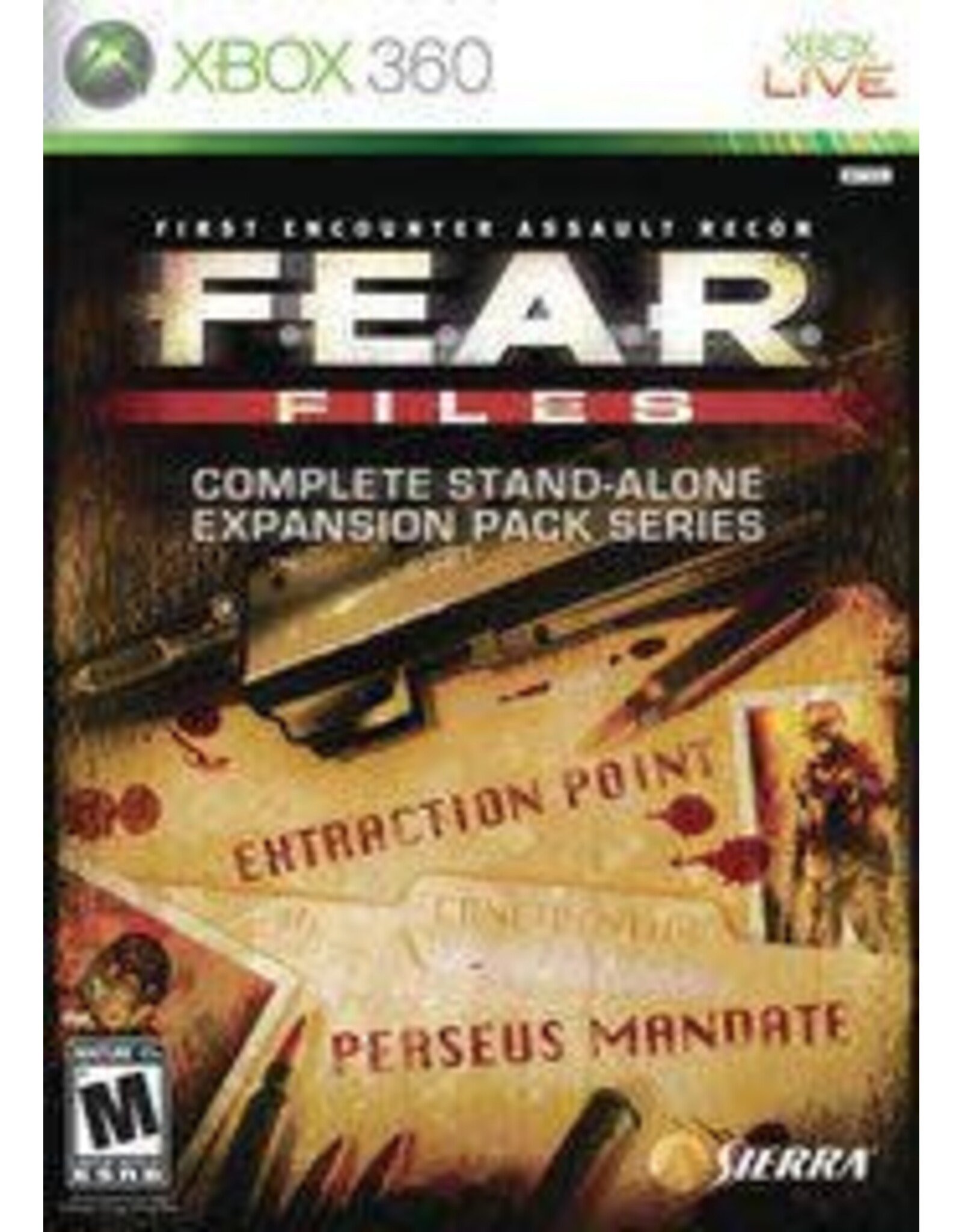 Xbox 360 FEAR Files (Used)