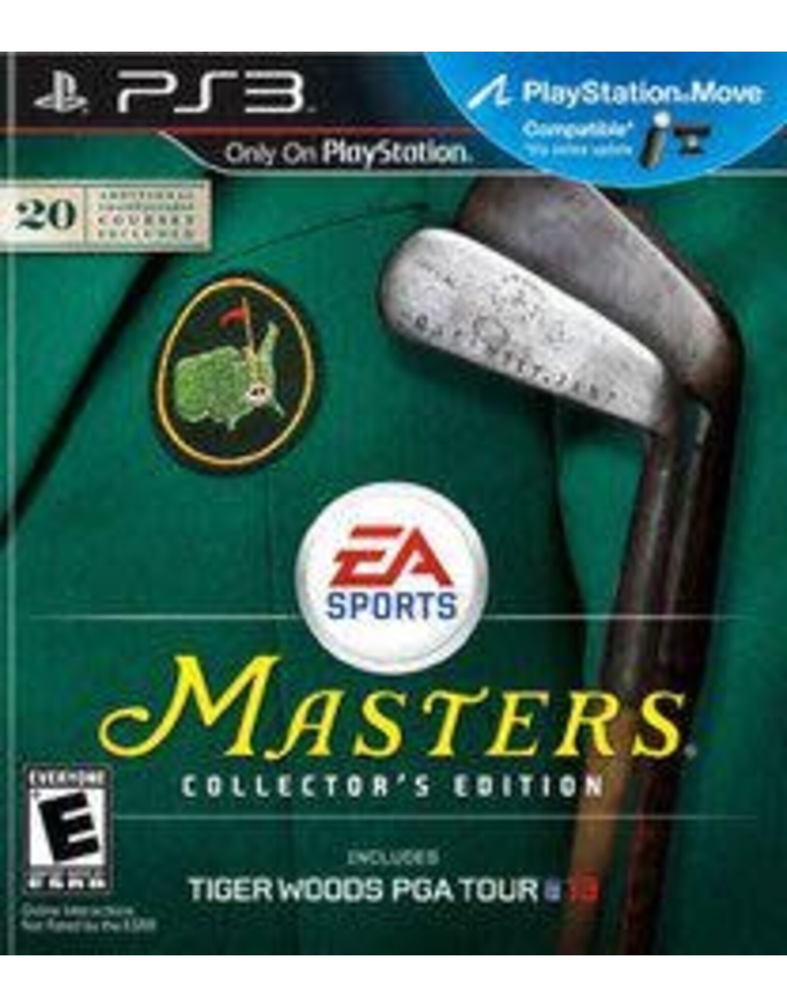 Playstation 3 Tiger Woods PGA Tour 13 Masters Collector's Edition (Used ...