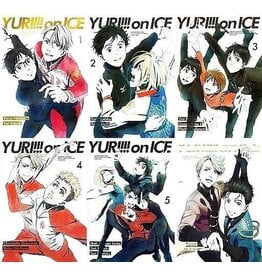 Anime & Animation Yuri!!! on ICE Volumes 1-6 + Yuri!!! On Stage (Used, No Boxcover)