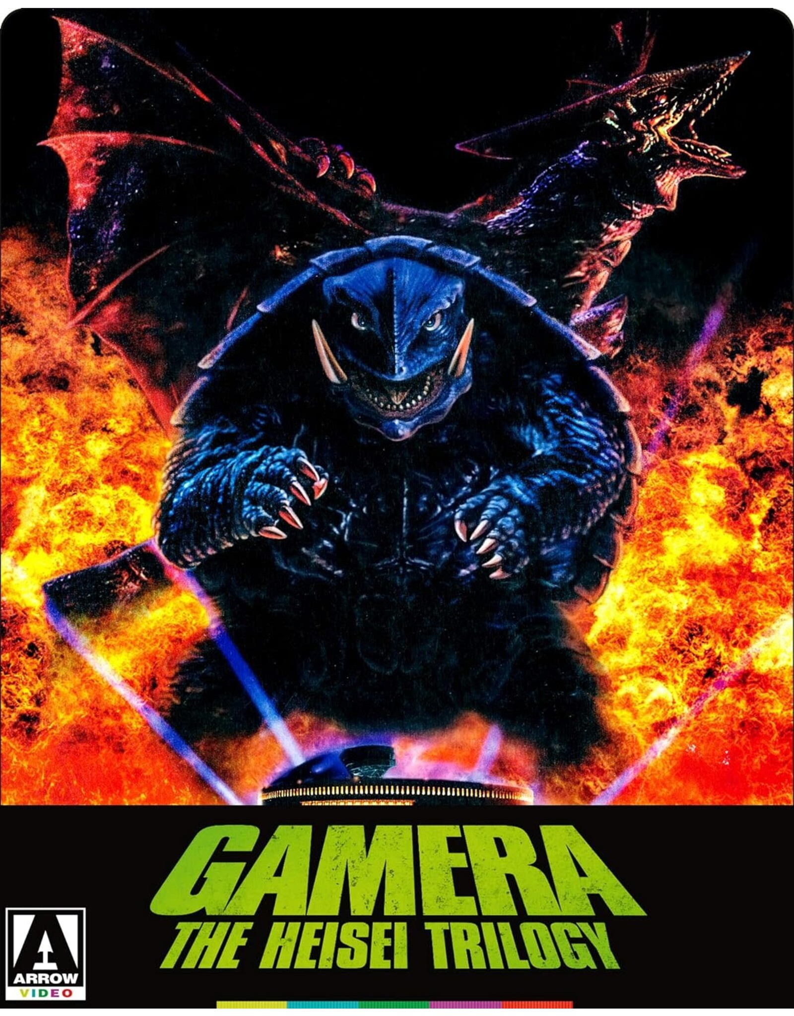 Cult and Cool Gamera The Heisei Trilogy Limited Edition Steelbook - Arrow Video (Used)