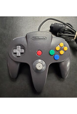 Nintendo 64 Nintendo 64 N64 Controller - Black with New Joystick (Used)