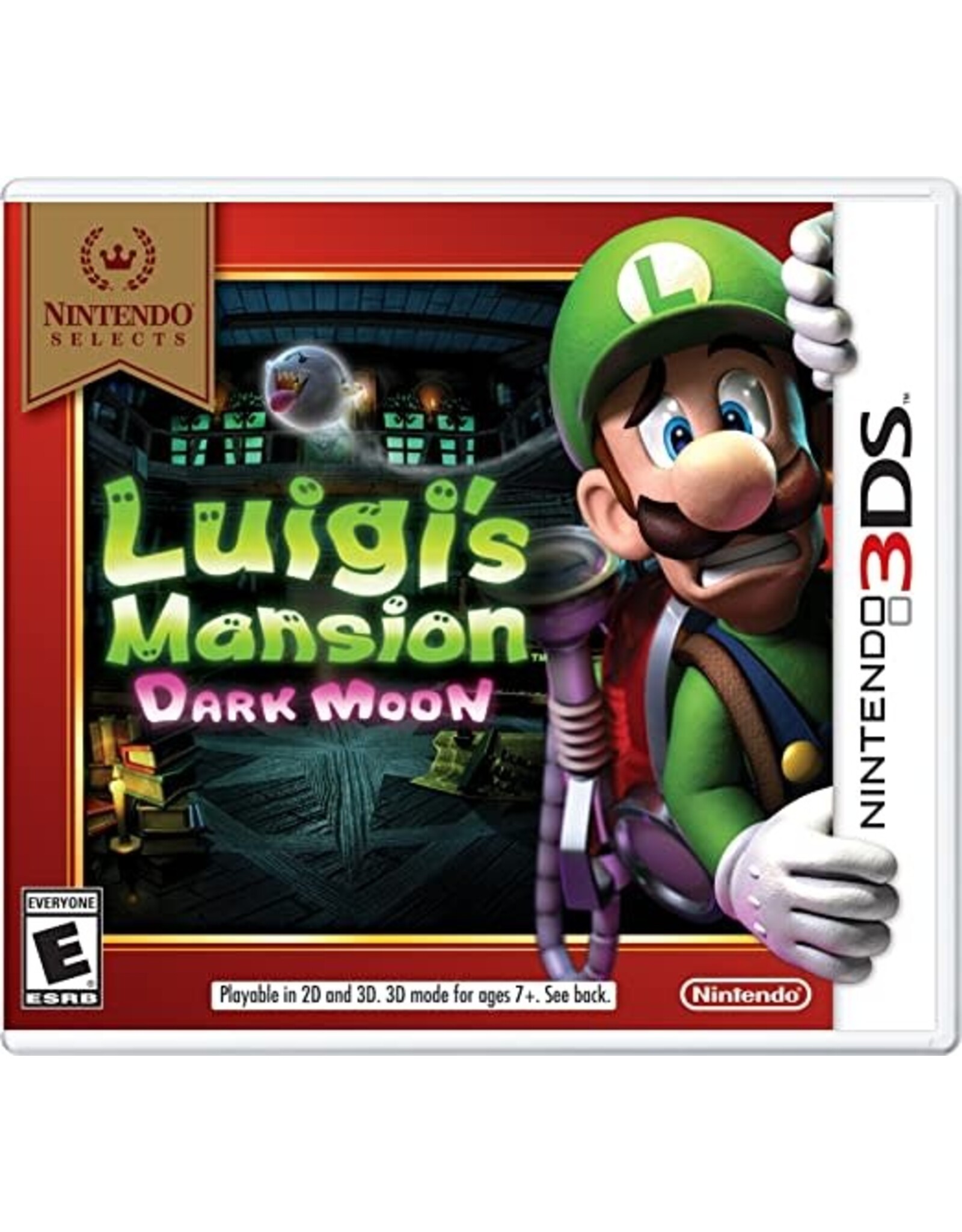 Nintendo 3DS Luigi's Mansion: Dark Moon - Nintendo Selects (Brand New)