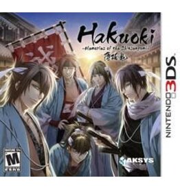 Nintendo 3DS Hakuoki: Memories of the Shinsengumi (Used)