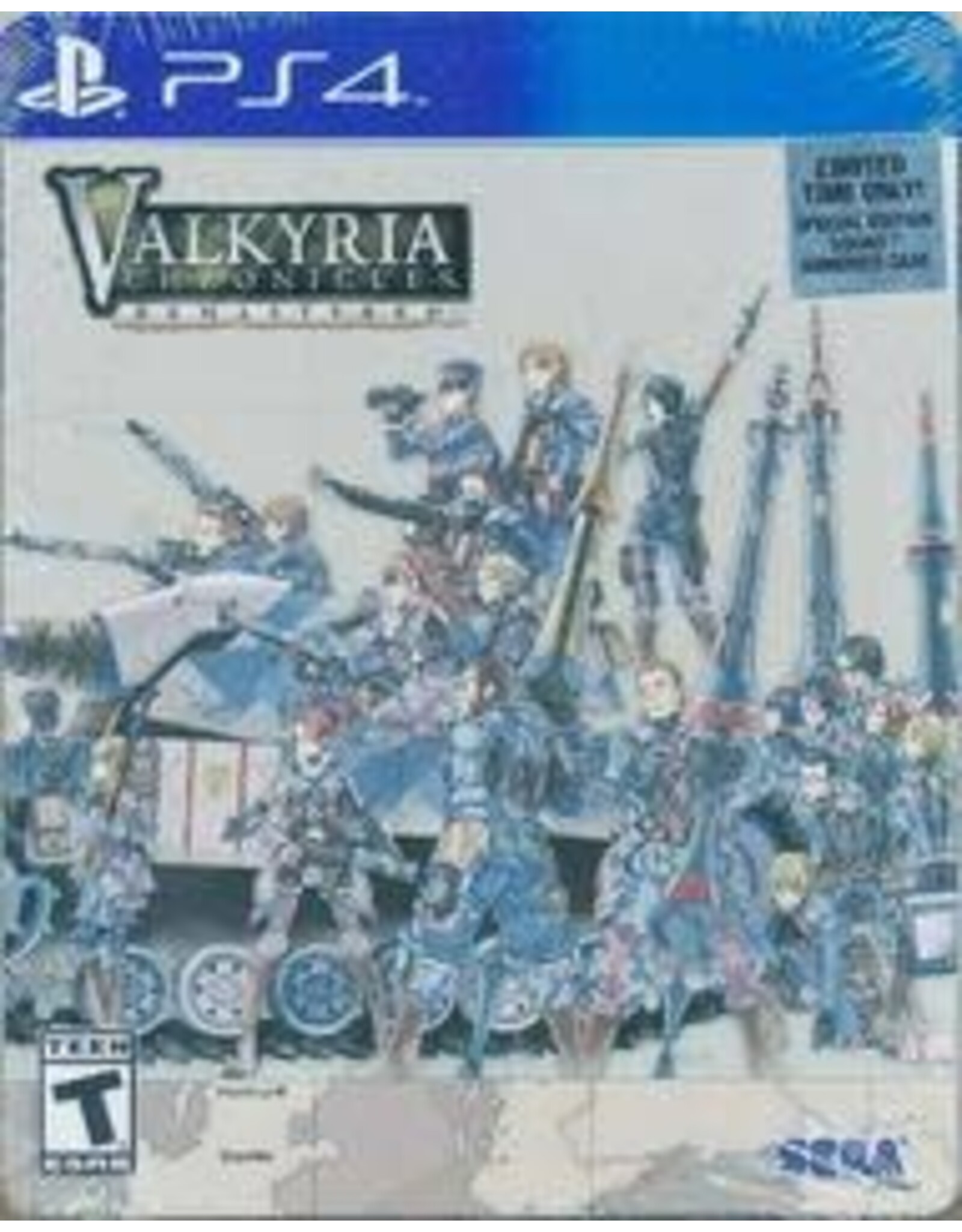 Playstation 4 Valkyria Chronicles Remastered Steelbook (Used)