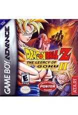 Game Boy Advance Dragon Ball Z Legacy of Goku II with Poster (Used)