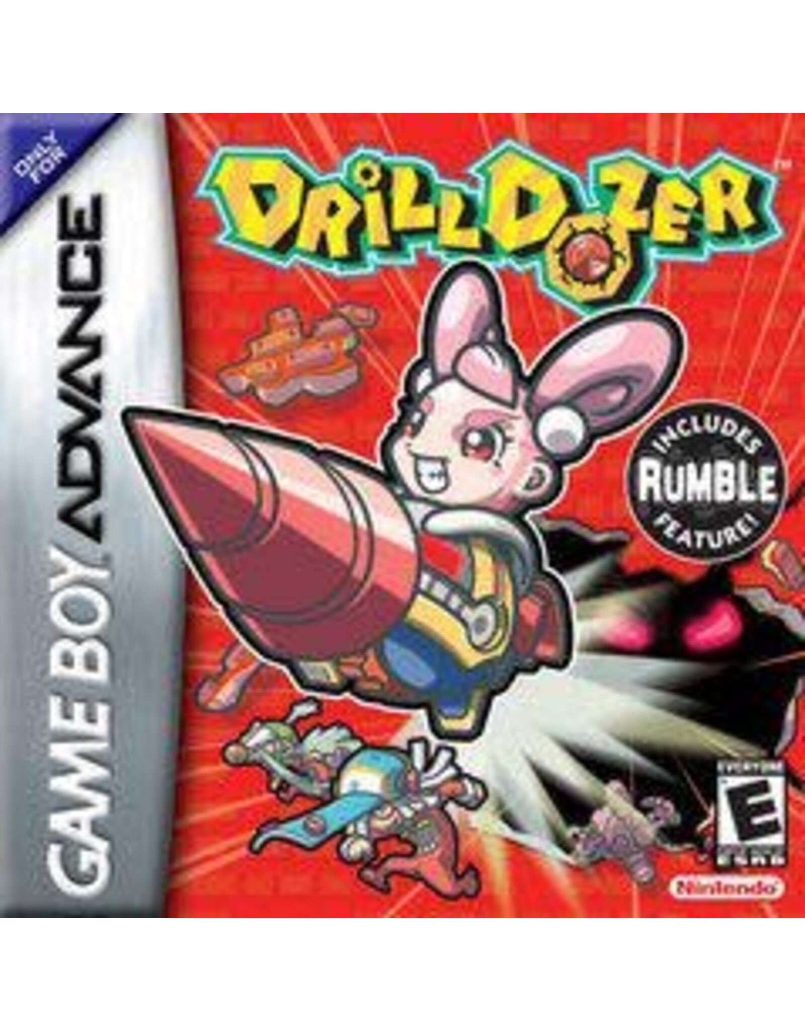 Game Boy Advance Drill Dozer with Comic Book (Used, Cosmetic Damage)