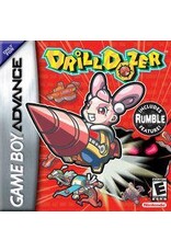 Game Boy Advance Drill Dozer with Comic Book, Missing Cardboard Tray (Used, Cosmetic Damage)