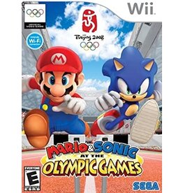 Wii Mario and Sonic at the Olympic Games (Used, No Manual)