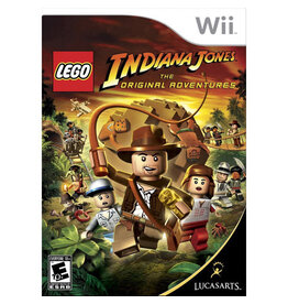 Wii LEGO Indiana Jones The Original Adventures (Used, No Manual, Cosmetic Damage)