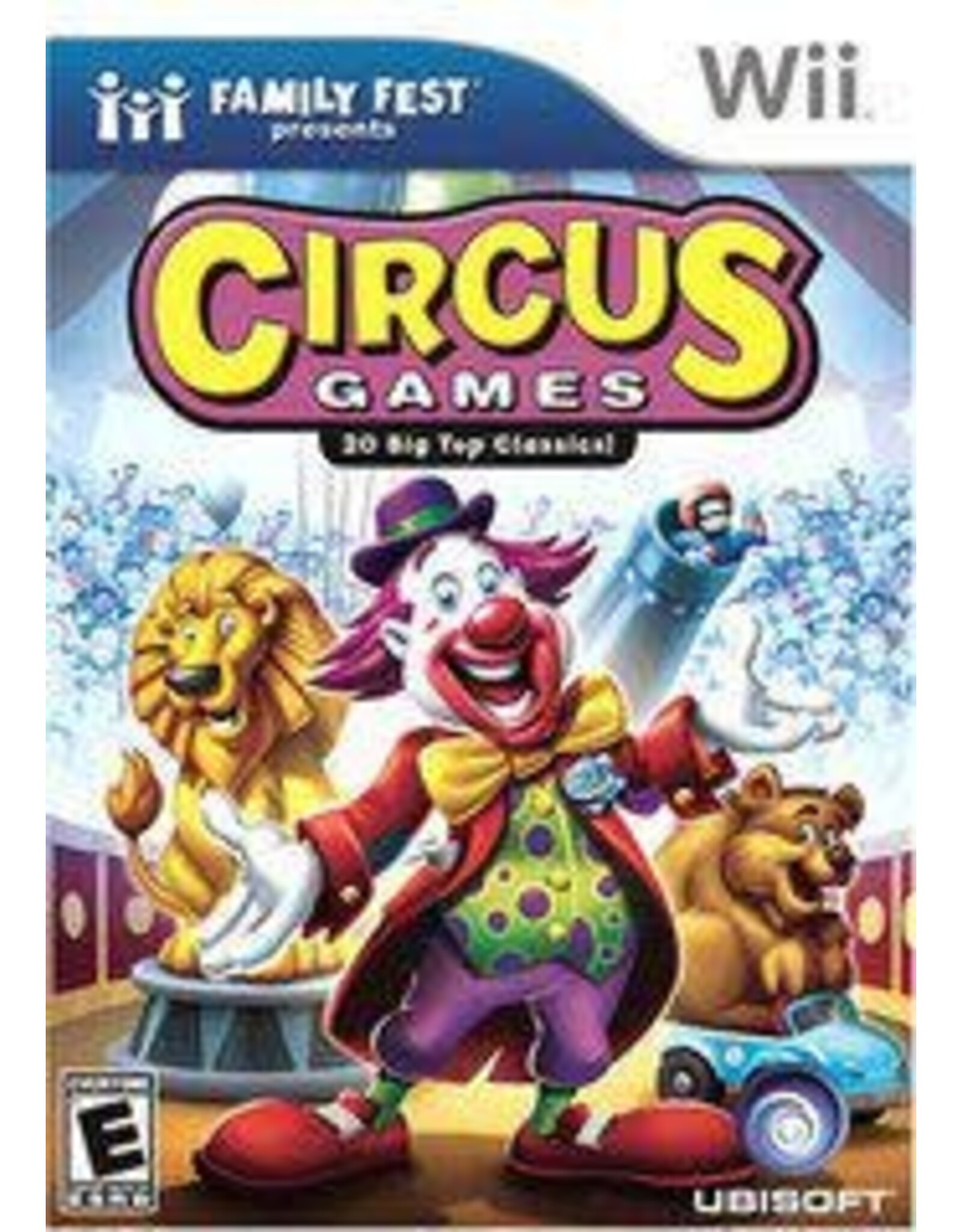 Wii Family Fest Presents: Circus Games (Used, No Manual)