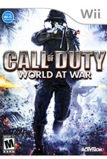 Wii Call of Duty World at War (Used, Cosmetic Damage)
