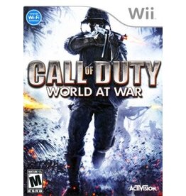 Wii Call of Duty World at War (Used, Cosmetic Damage)