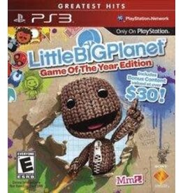 Playstation 3 Little Big Planet Game Of The Year - Greatest Hits (Used)