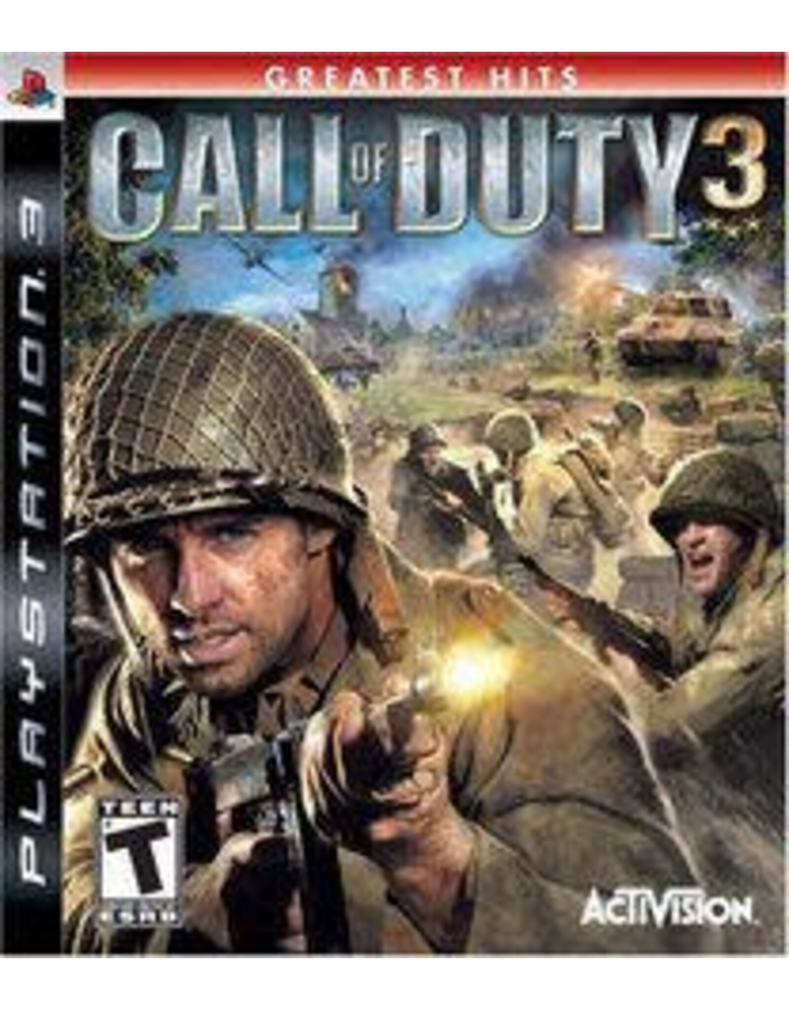 Playstation 3 Call of Duty 3 - Greatest Hits (Used)
