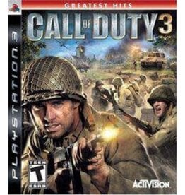 Playstation 3 Call of Duty 3 - Greatest Hits (Used)