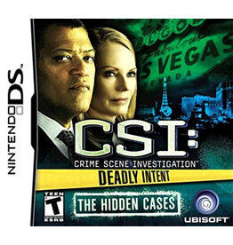 Nintendo DS CSI: Crime Scene Investigation: Deadly Intent Hidden Cases (Used)