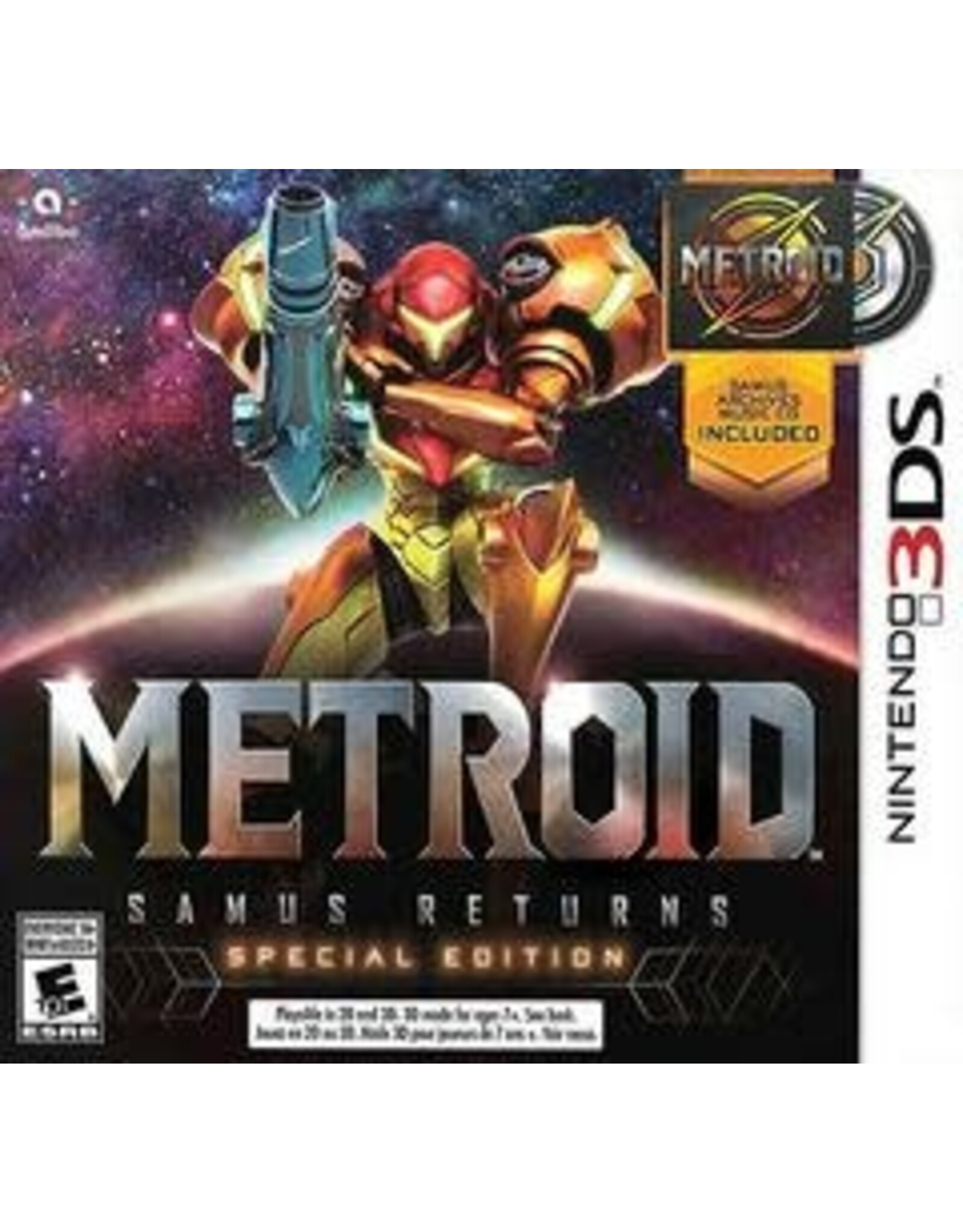 Nintendo 3DS Metroid Samus Returns Special Edition - Game/Inner Case Only (Used)