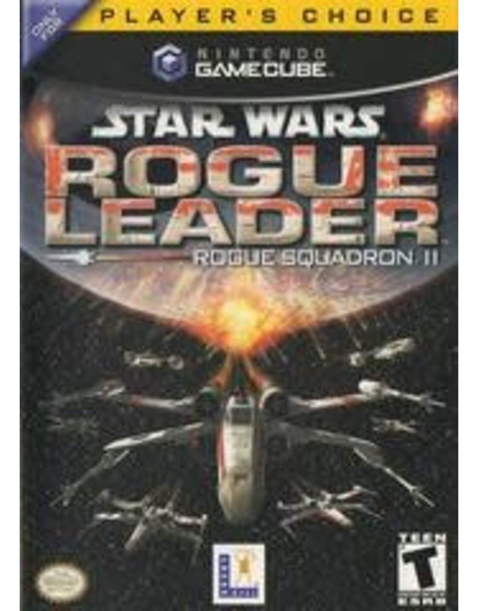 Gamecube Star Wars Rogue Leader - Player's Choice (Used, No Manual)