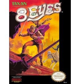 NES 8 Eyes (Used, Cart Only, Cosmetic Damage)