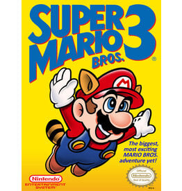 NES Super Mario Bros 3 (Used, Cart Only, Cosmetic Damage)