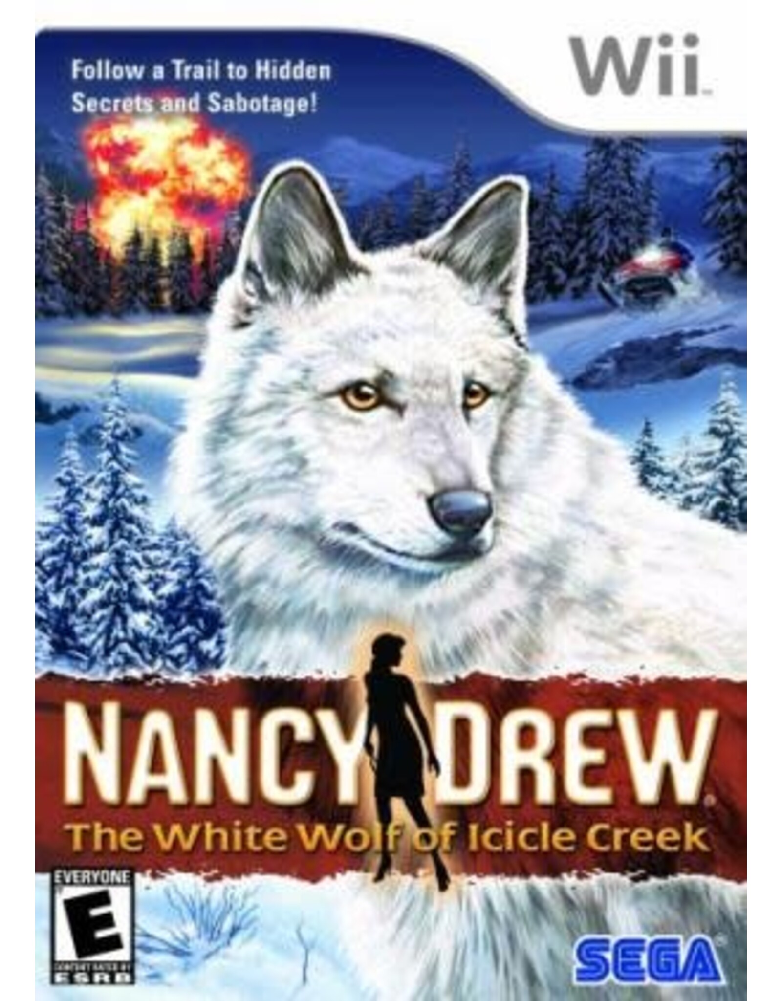 Wii Nancy Drew The White Wolf of Icicle Creek (Used)