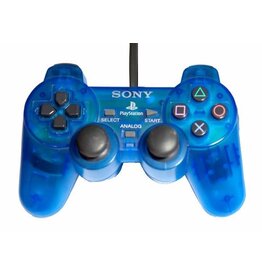 Playstation PS1 Dualshock Controller - Blue (Used)