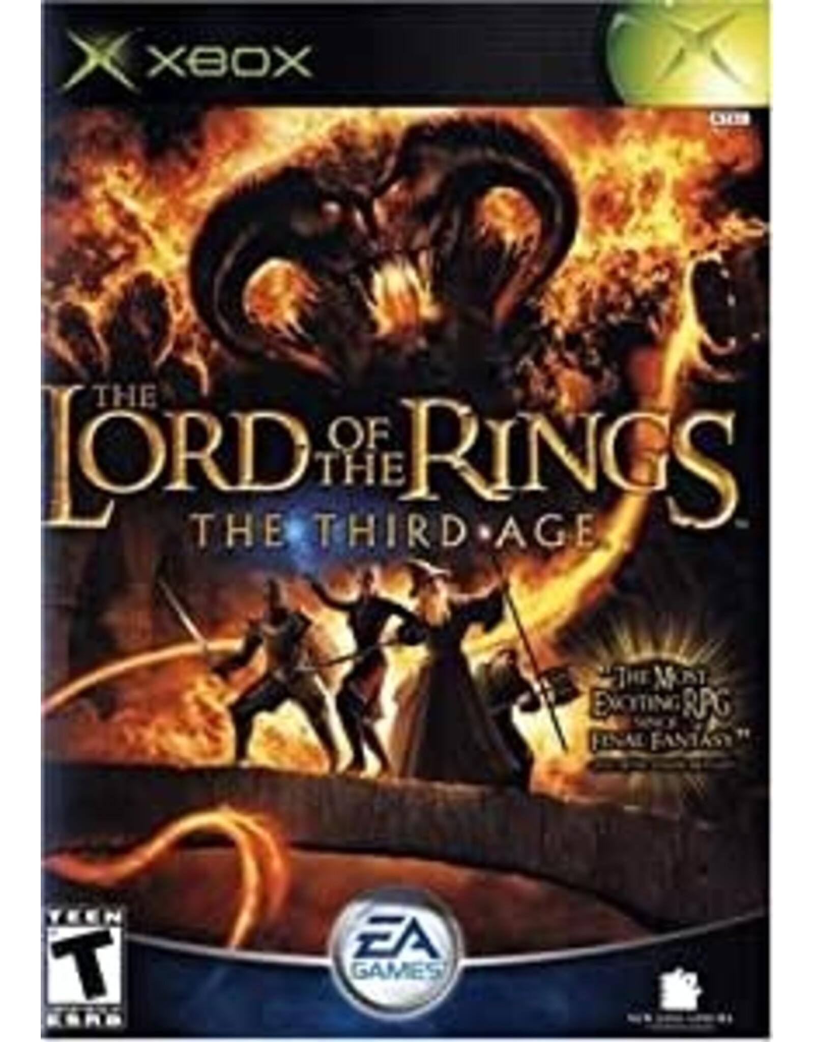 Xbox Lord of the Rings Third Age (Used)