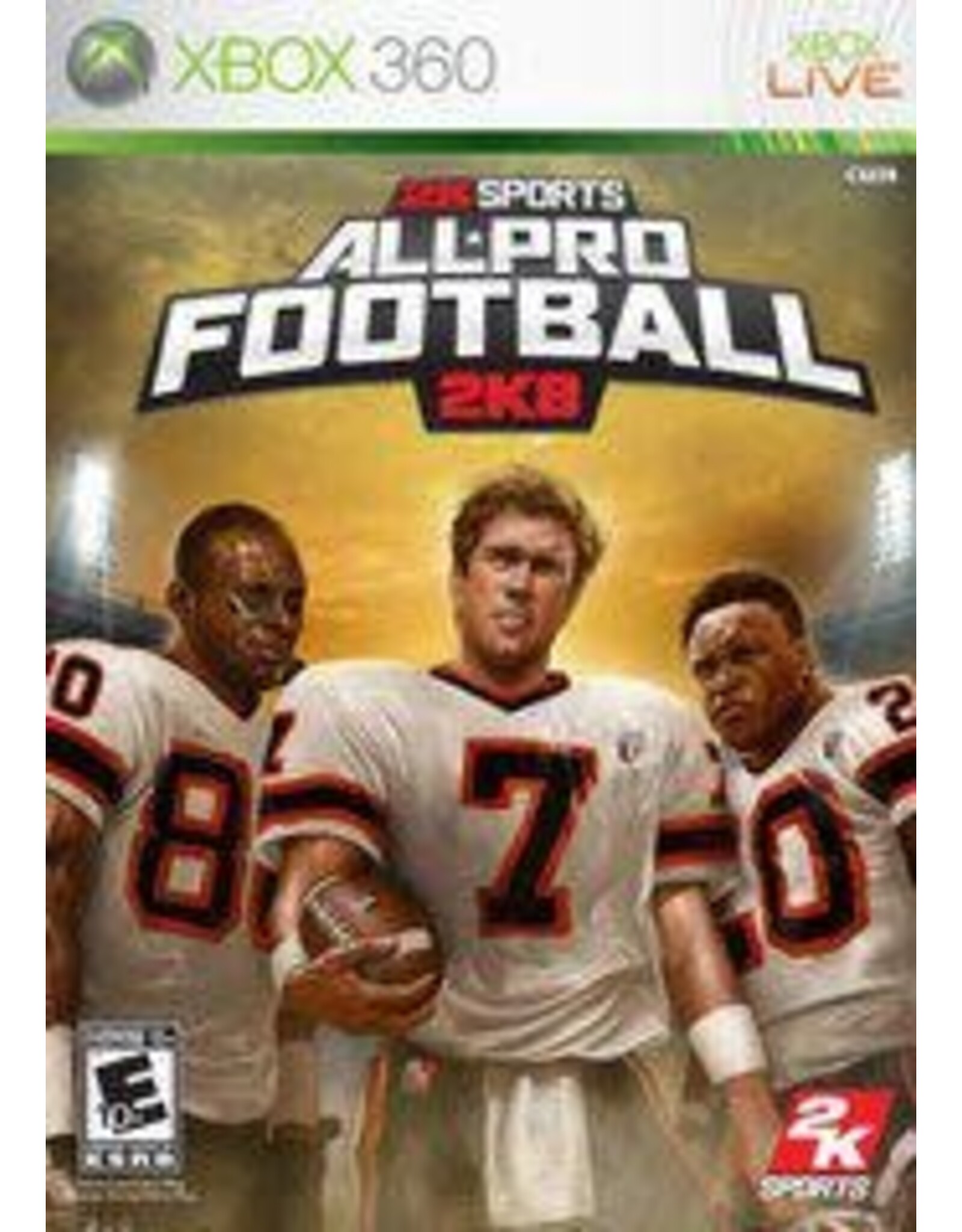 Xbox 360 All Pro Football 2K8 (Brand New)