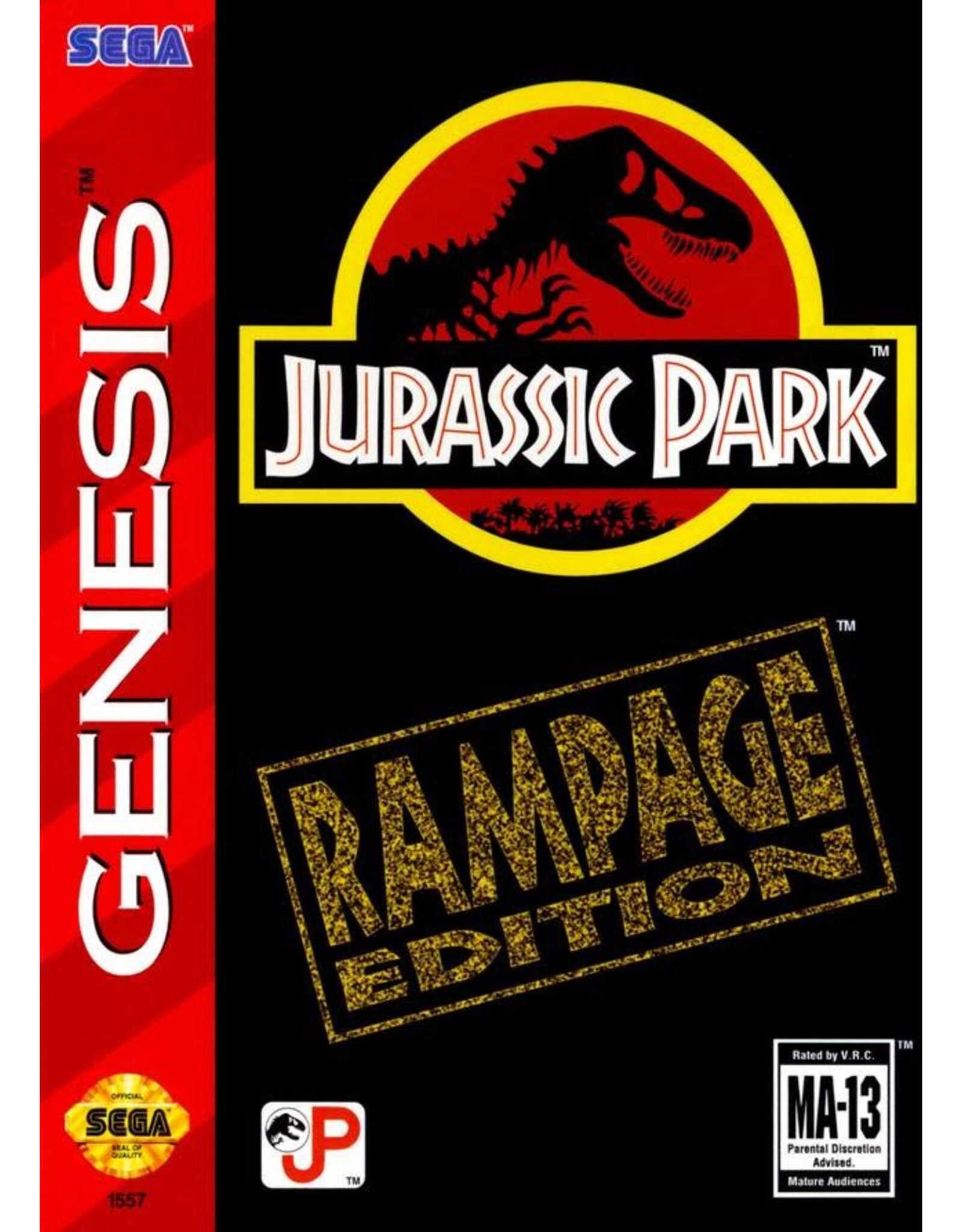 Sega Genesis Jurassic Park Rampage Edition (Used, Cart Only)