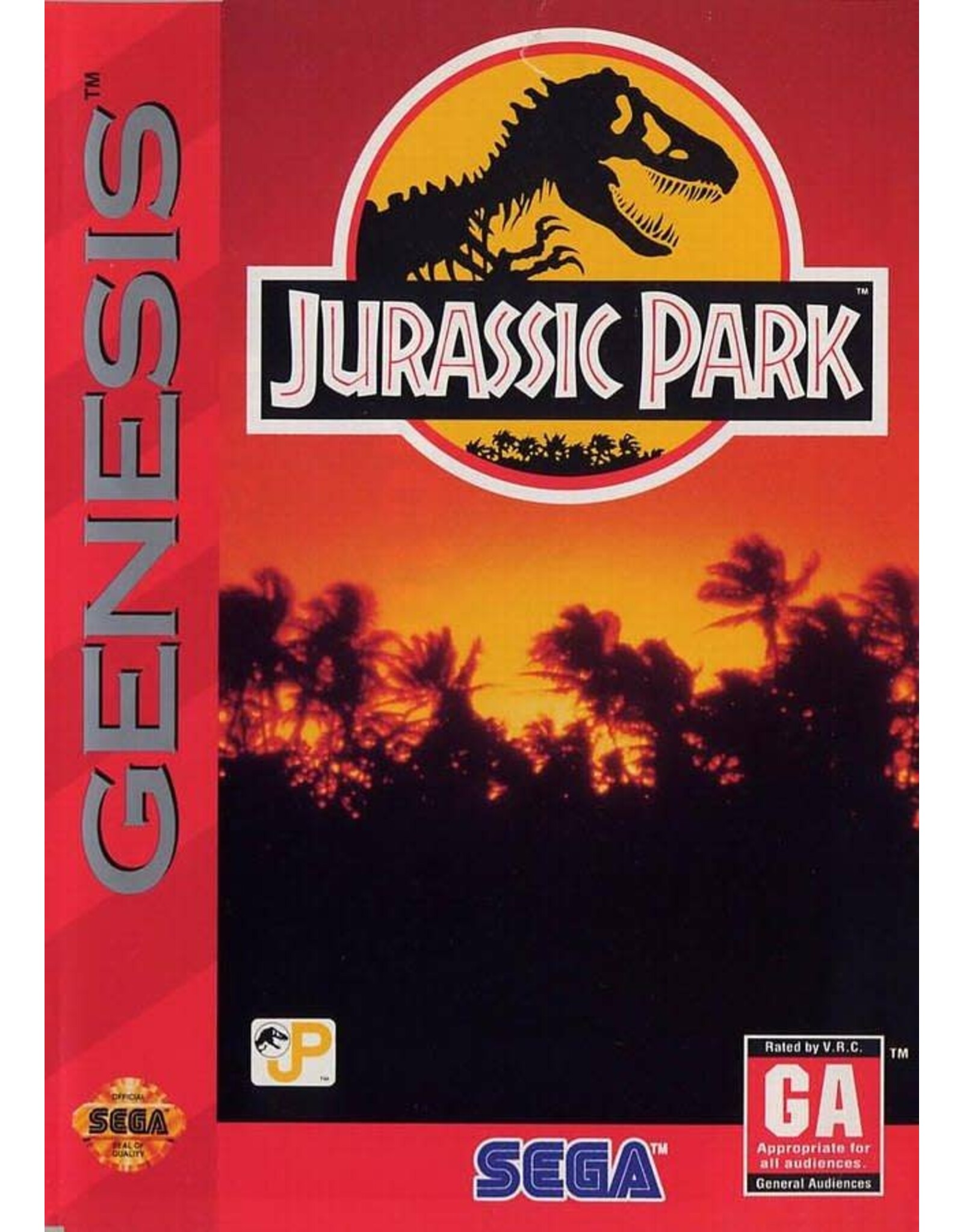 Sega Genesis Jurassic Park (Used, Cart Only)