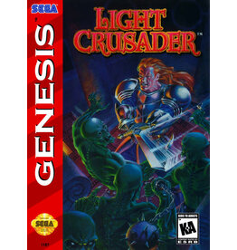 Sega Genesis Light Crusader (Used, Cart Only, Cosmetic Damage)