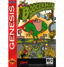Sega Genesis Boogerman A Pick and Flick Adventure (Used, Cart Only)