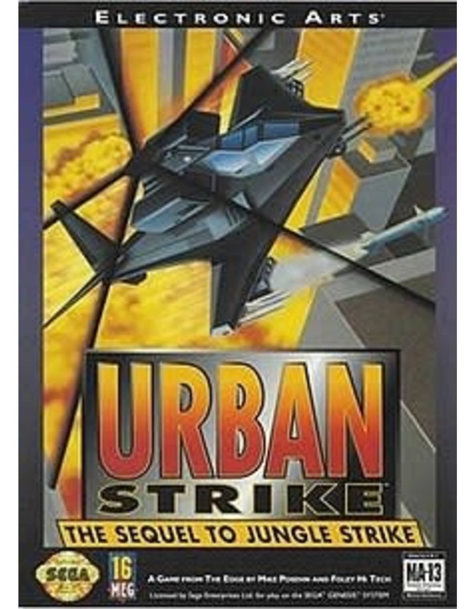 Sega Genesis Urban Strike (Used)