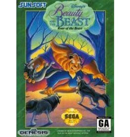 Sega Genesis Beauty And The Beast Roar of the Beast (Used, No Manual)