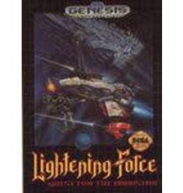 Sega Genesis Lightening Force Quest for the Darkstar (Used, Cart Only, Cosmetic Damage)