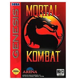 Sega Genesis Mortal Kombat (Used)