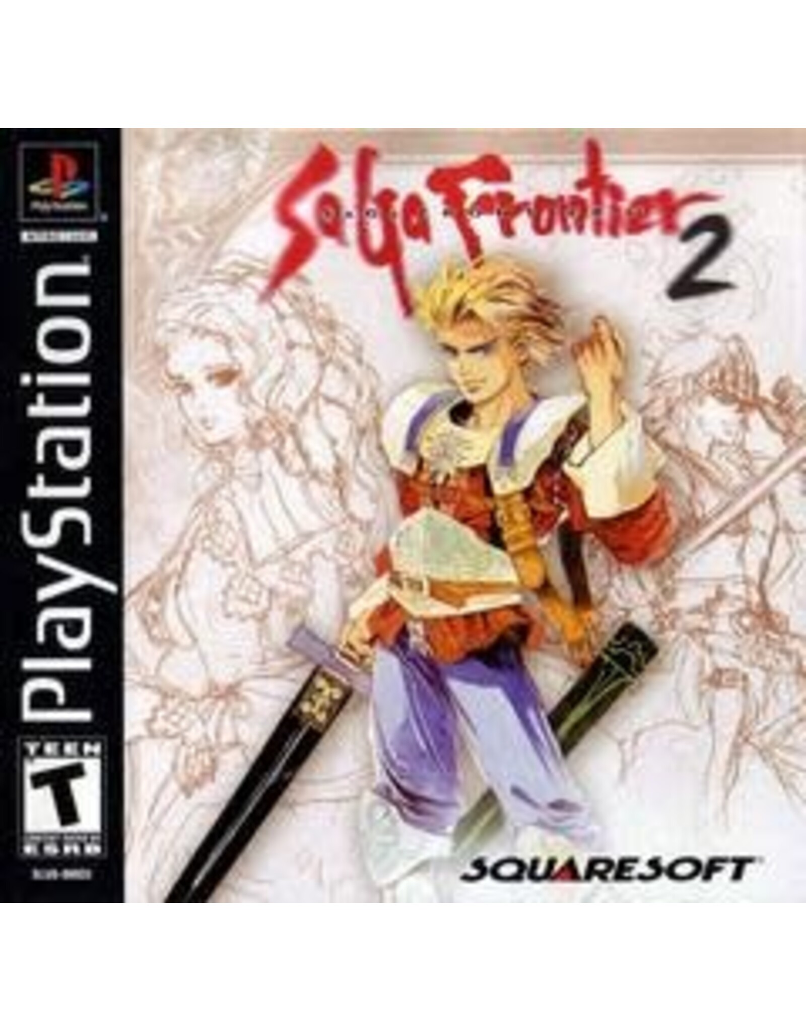 Playstation Saga Frontier 2 (Used, No Manual, Cosmetic Damage)