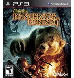 Playstation 3 Cabela's Dangerous Hunts 2011 (Used, No Manual, Cosmetic Damage)