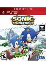 Playstation 3 Sonic Generations - Greatest Hits (Used, No Manual)