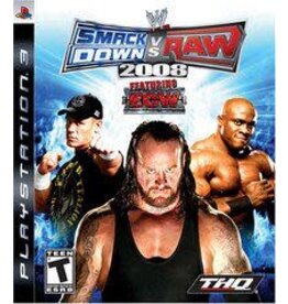 Playstation 3 WWE Smackdown vs. Raw 2008 (Used, No Manual)