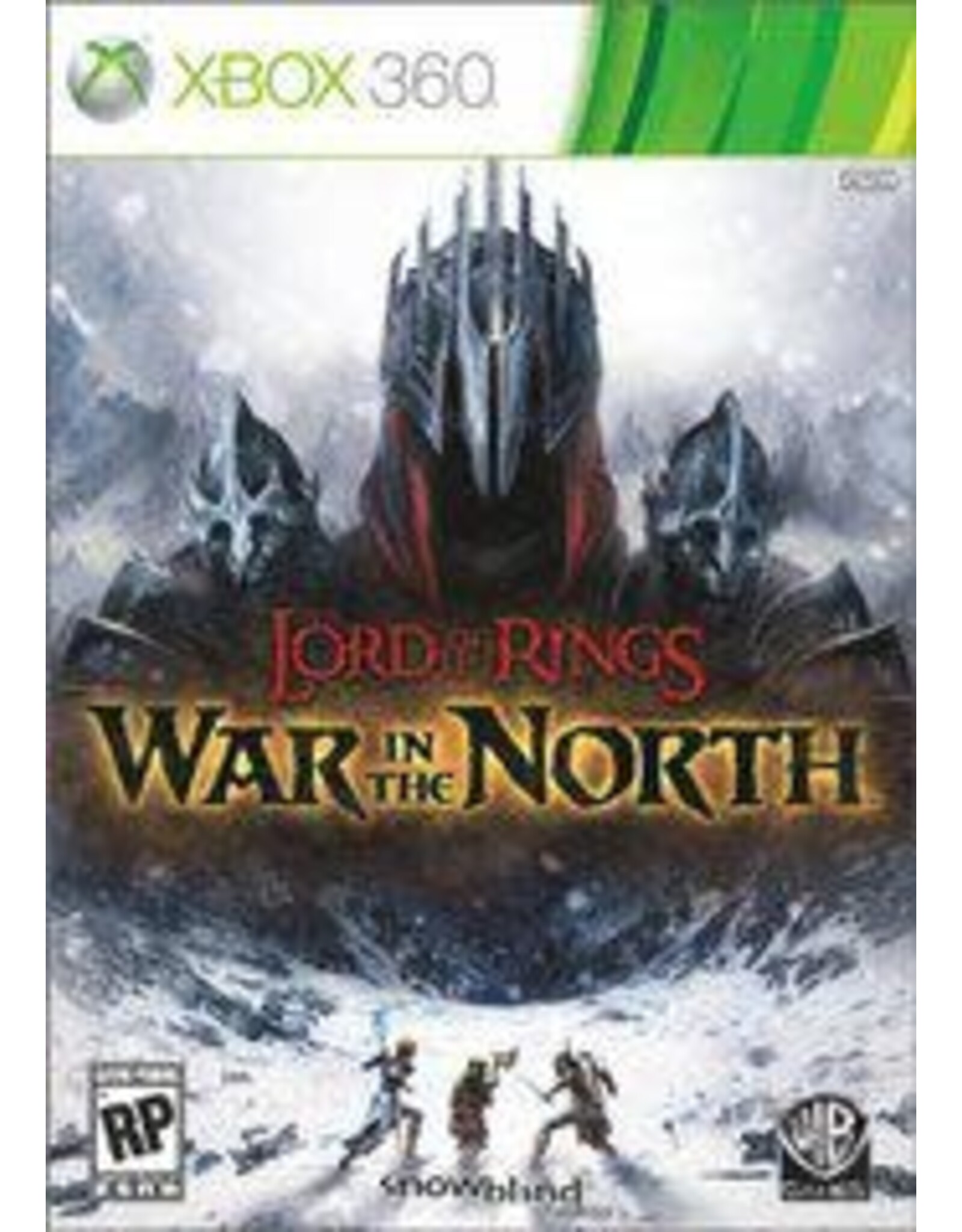 Xbox 360 Lord Of The Rings: War In The North (Used, No Manual)