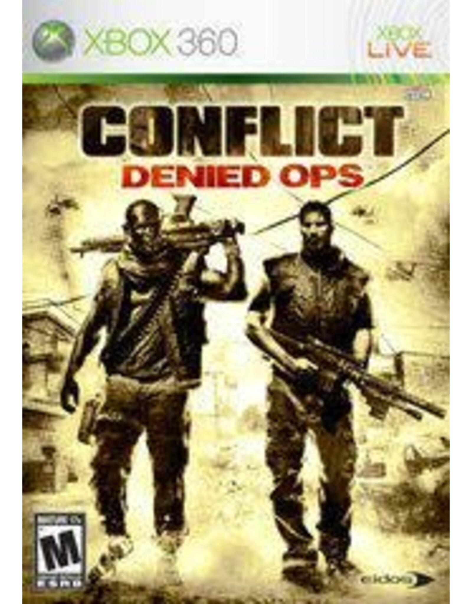 Xbox 360 Conflict Denied Ops (Used, Cosmetic Damage)