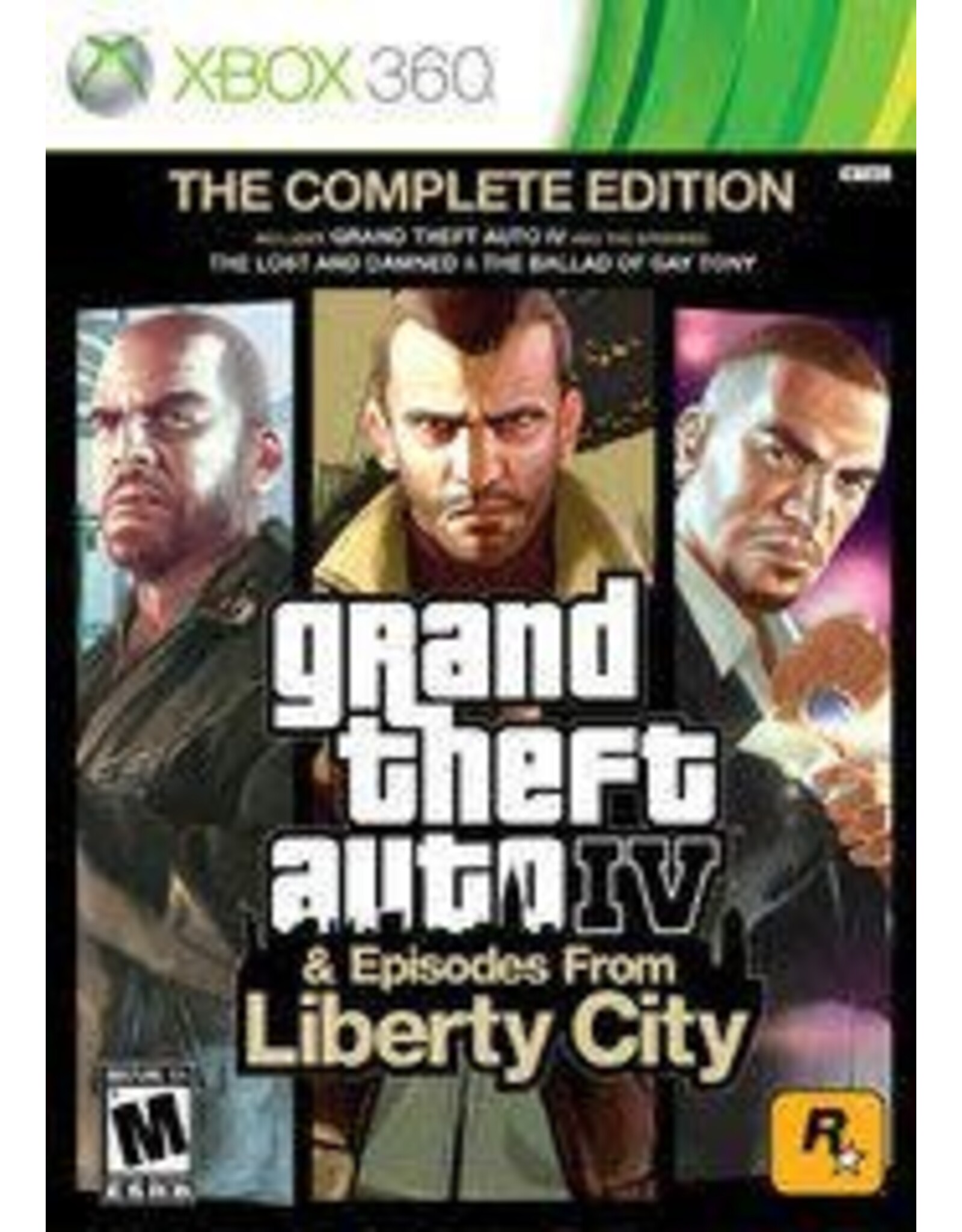 Xbox 360 Grand Theft Auto IV: Complete Edition (Used, No Manual)