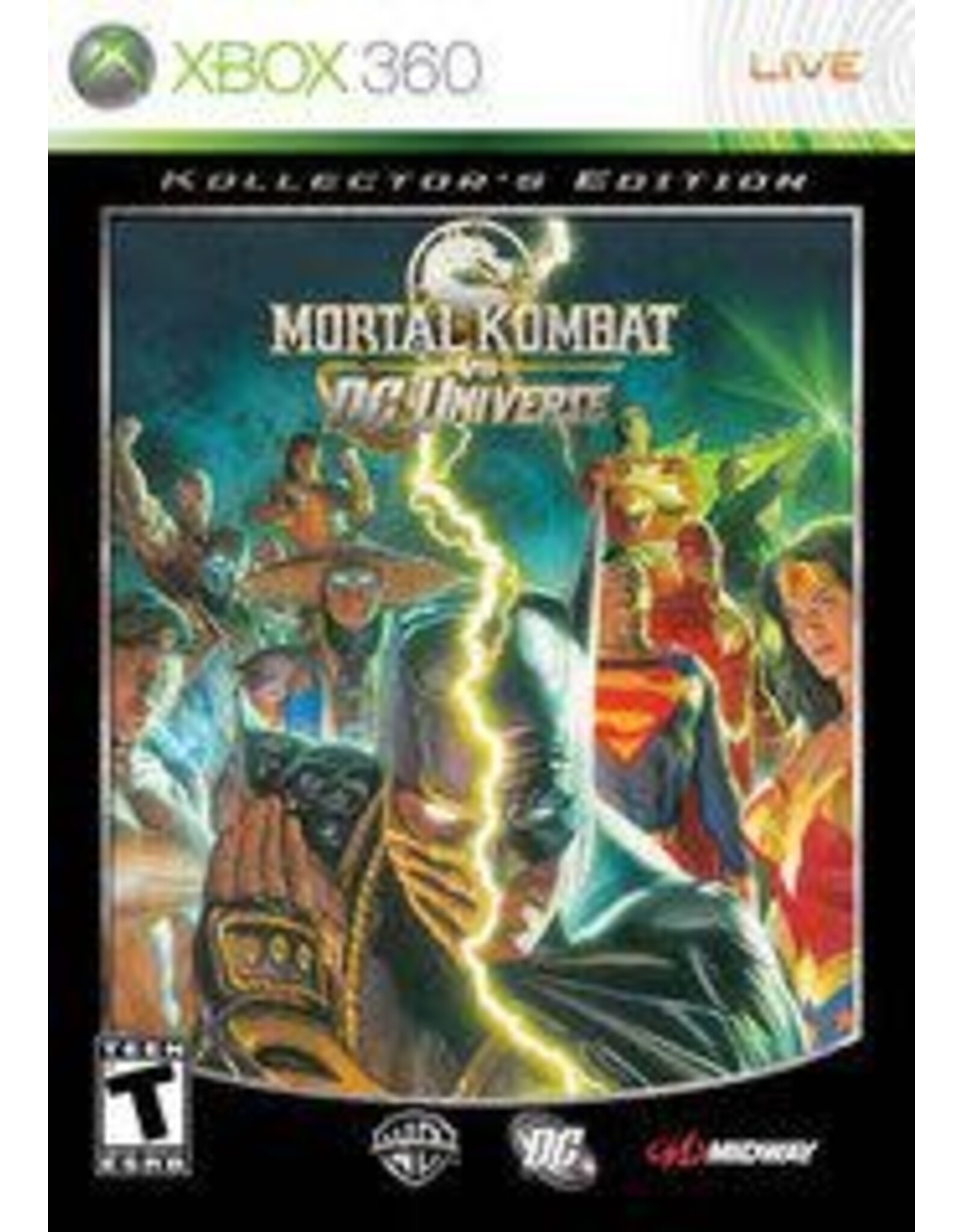 Xbox 360 Mortal Kombat vs. DC Universe Kollector's Edition - No Slipcover (Used, Cosmetic Damage)