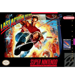 Super Nintendo Last Action Hero (Used, Cart Only, Cosmetic Damage)