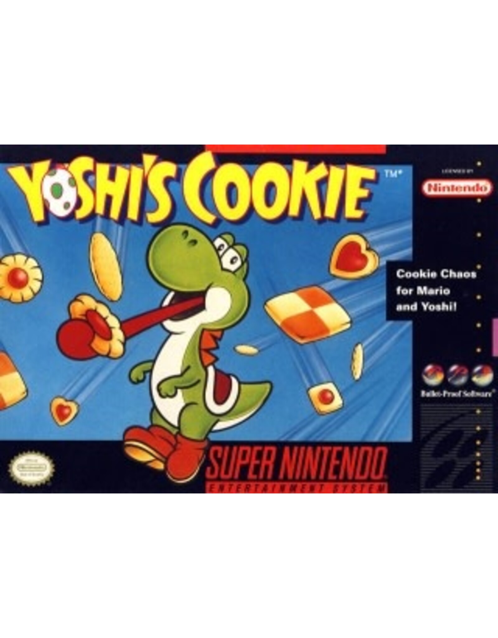 Super Nintendo Yoshi's Cookie (Used, Cart Only)