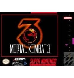 Super Nintendo Mortal Kombat 3 (Used, Cart Only, Cosmetic Damage)