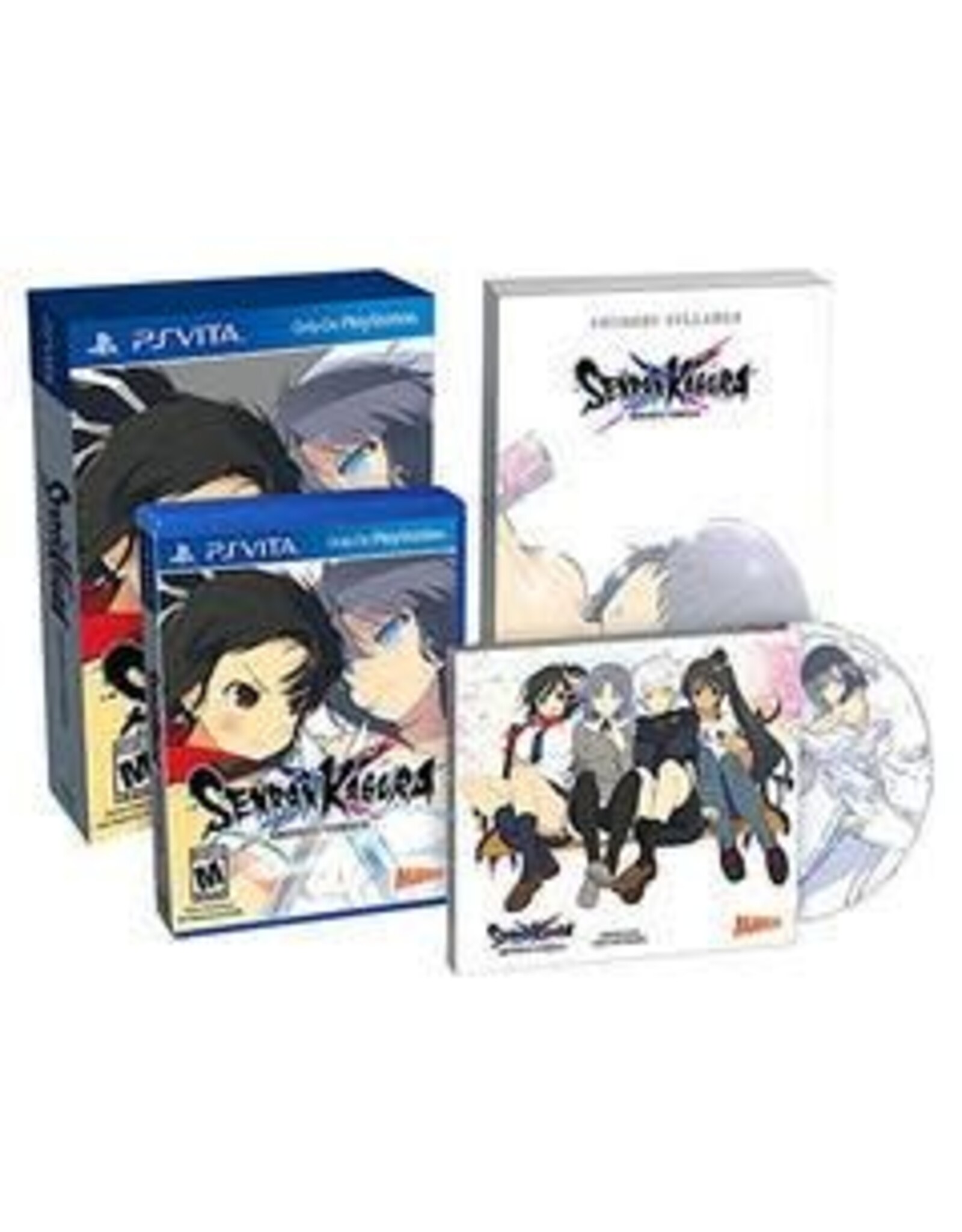 Playstation Vita Senran Kagura Shinovi Versus Let's Get Physical Edition (Brand New)